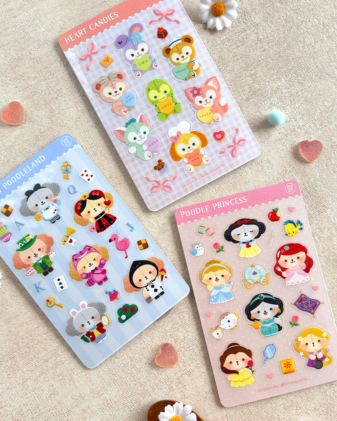 Heart Candies & Poodle Series (M)