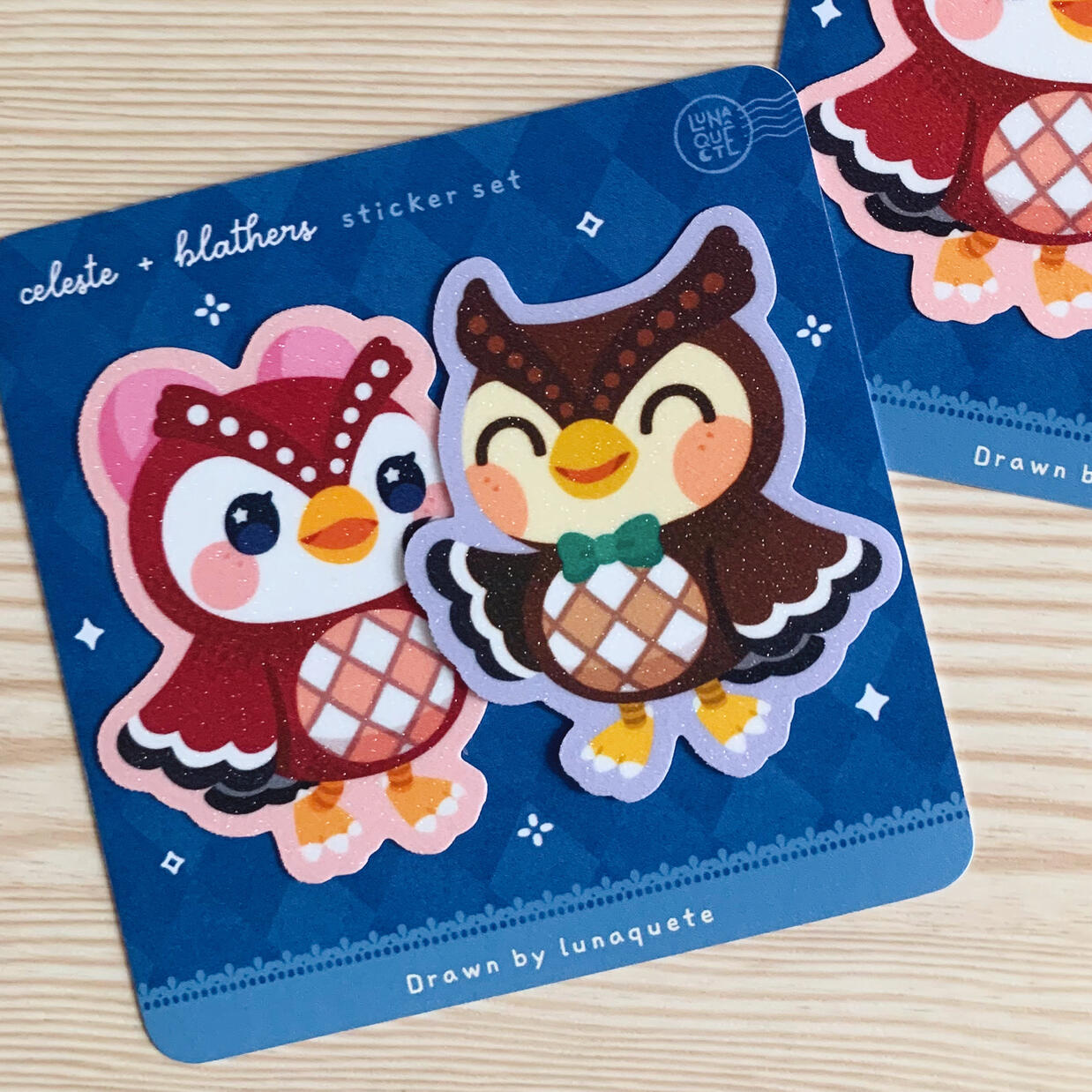 Celeste & Blathers $5