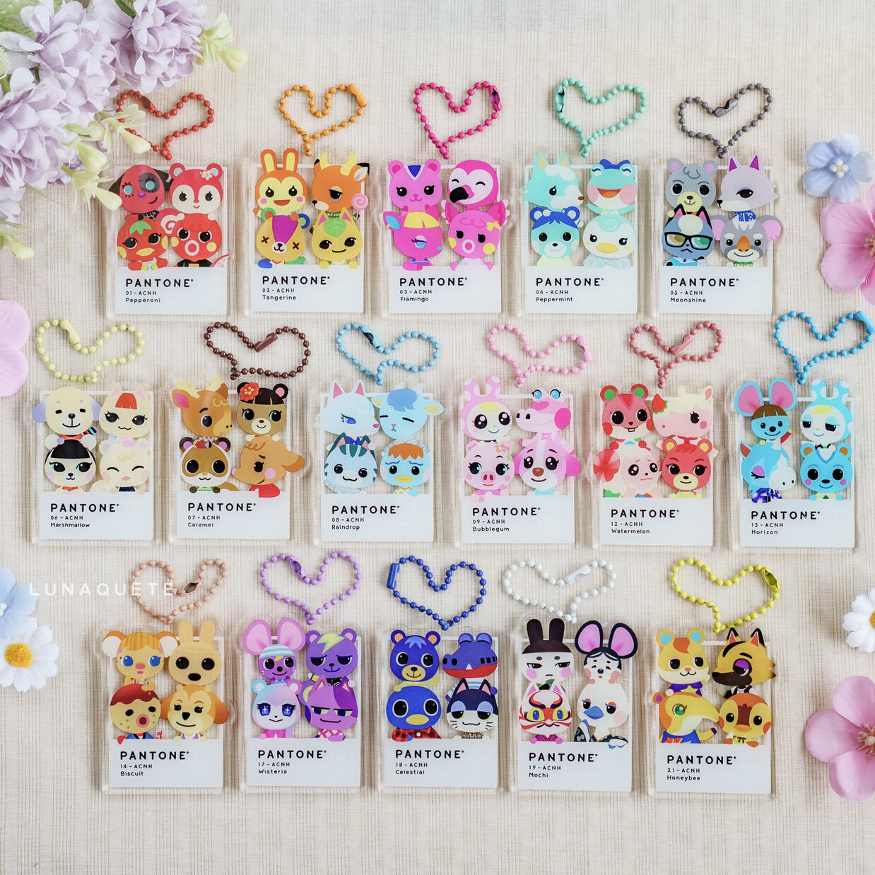 SALE ACNH Pantone $8 $4 (Pantone 18 & 22 only)