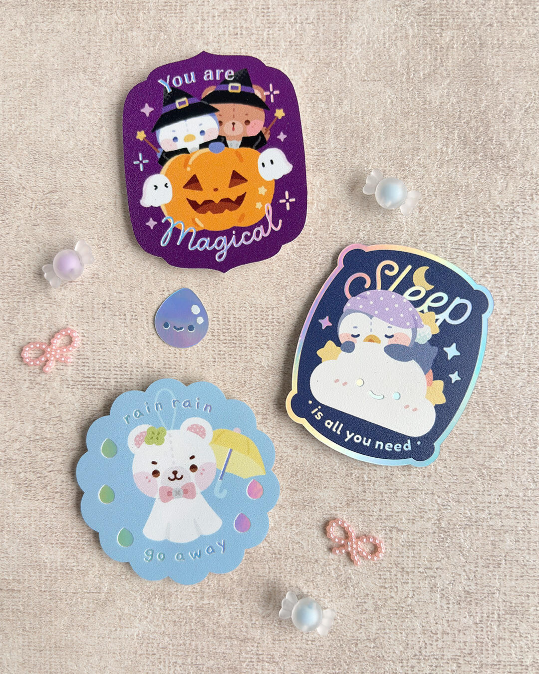 Holographic Stickers