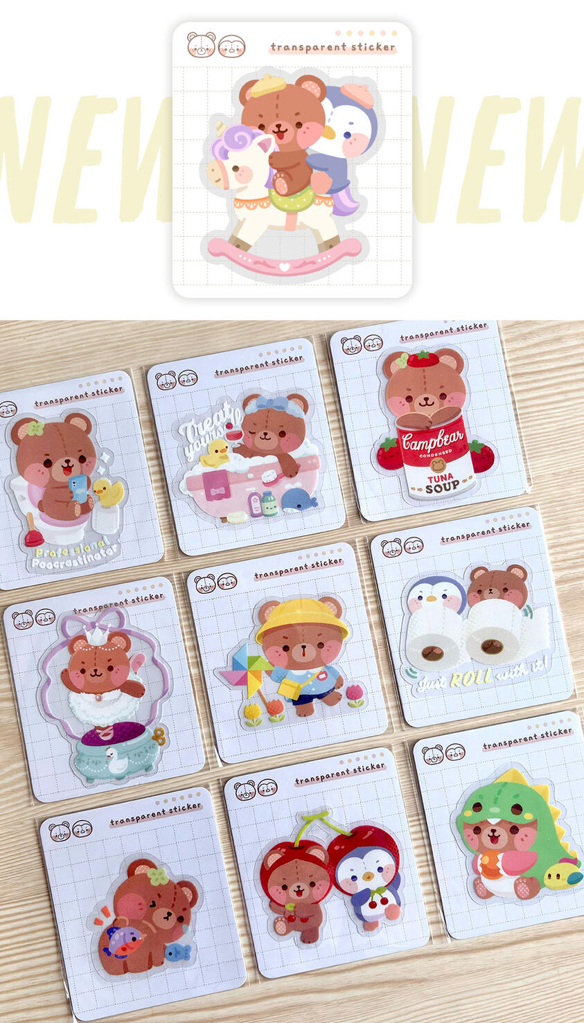 Transparent Stickers